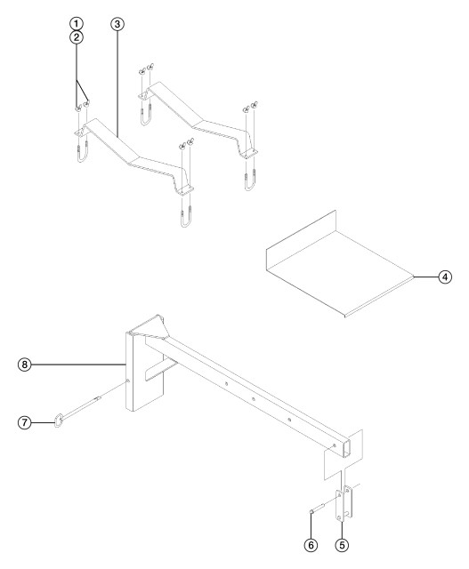 UBolt,1/420 Sl2 Pipe Cradle Genie Misc Buy Spares Online